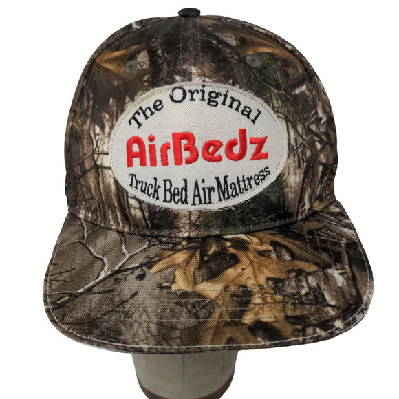 Airbedz SnapBack Hat Truck Bed Air Mattress Realtree Camo Adjustable - Picture 1 of 10